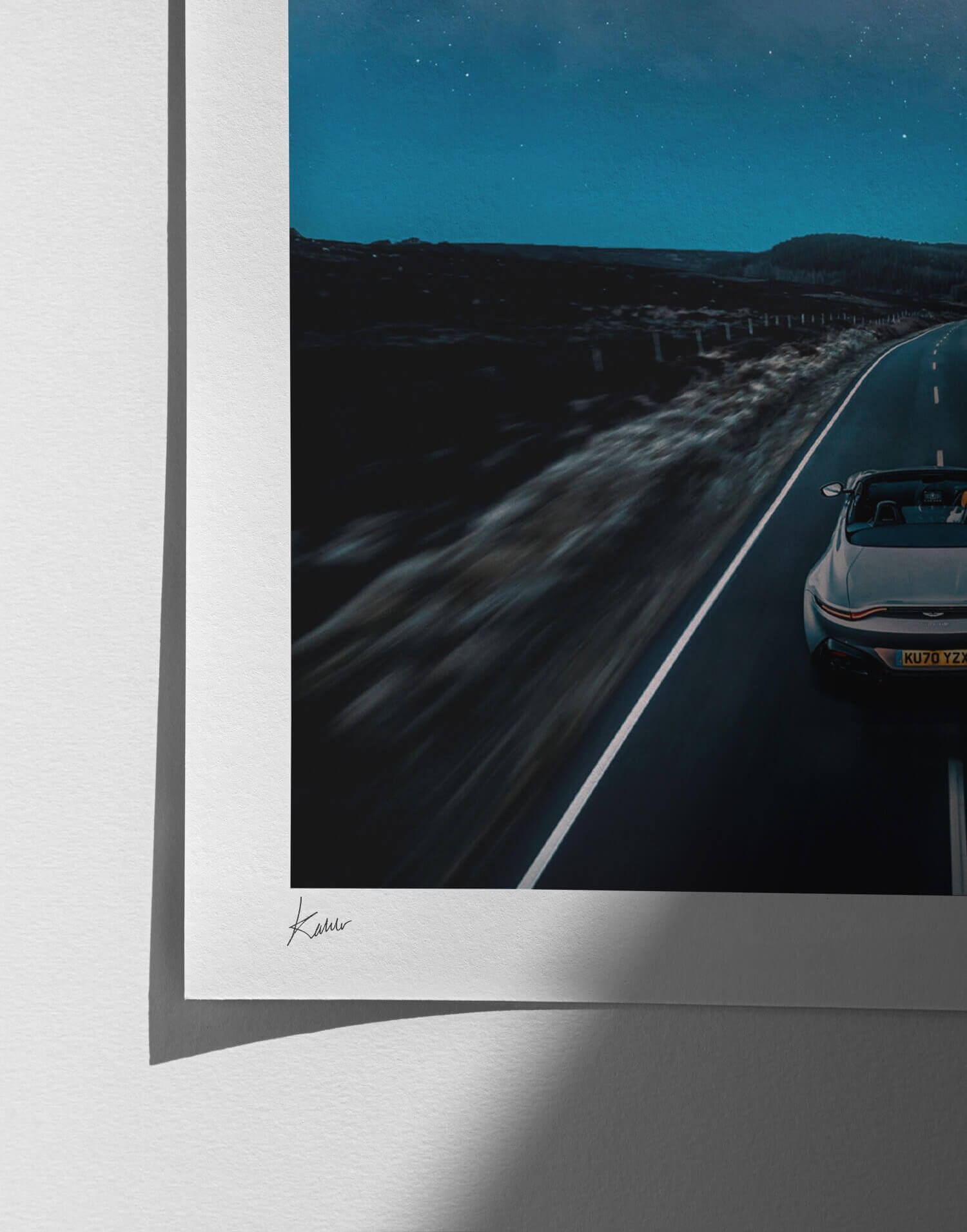 2020 Aston Martin Vantage - Print Quality Close-up