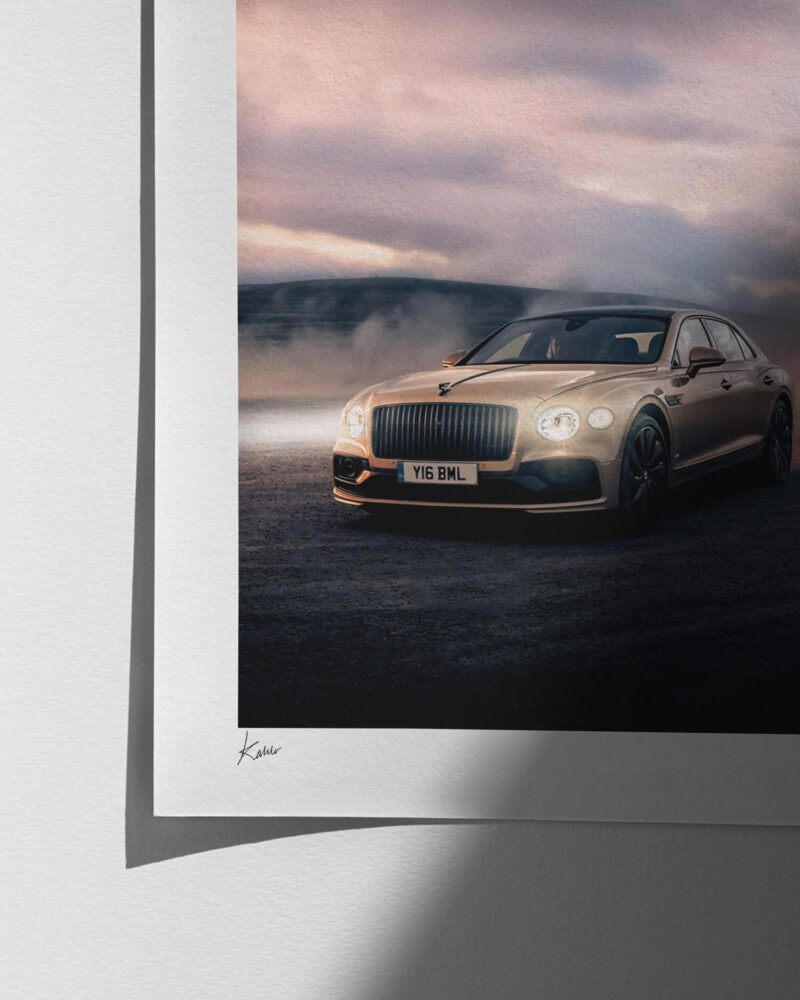2020 Bentley Flying Spur - Print Quality Close-up