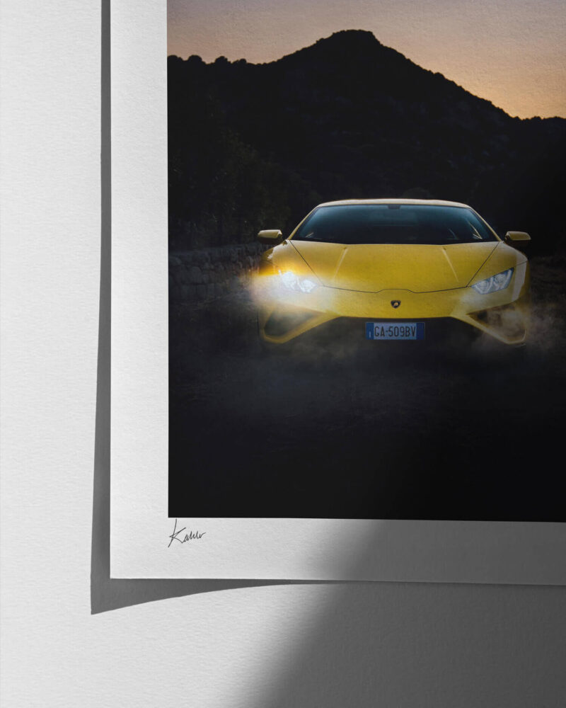 2020 Lamborghini Huracán - Print Quality Close-up