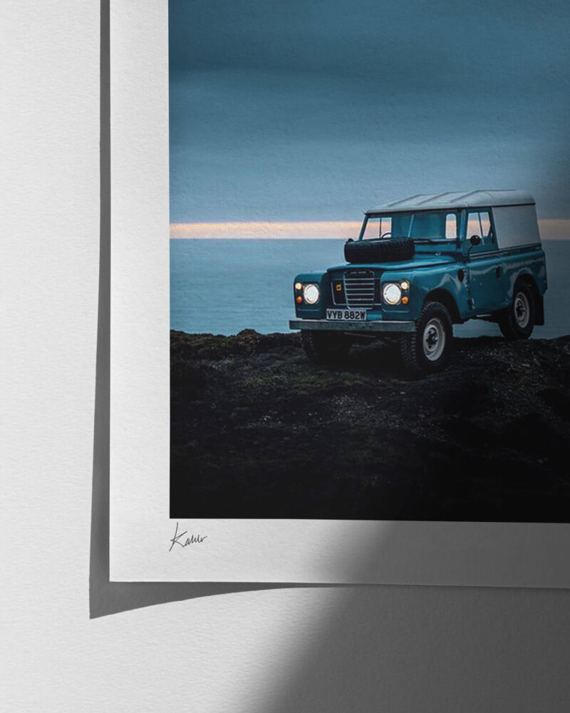 1980 Land Rover Series III - Print Quality Close-up