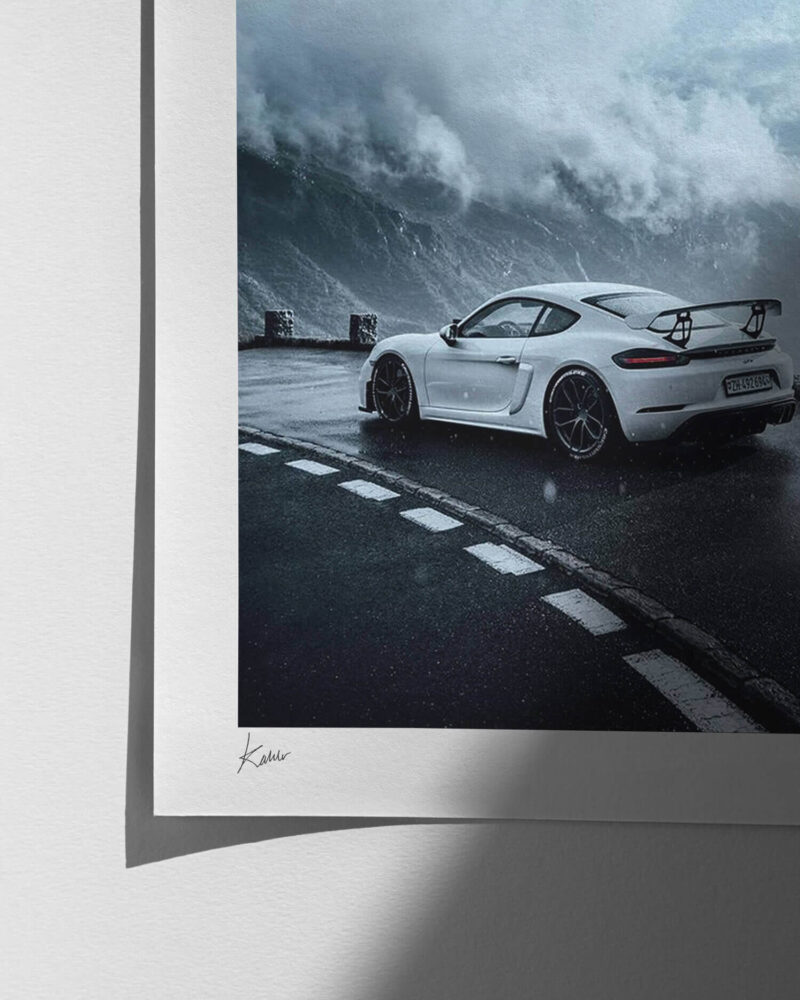 2016 Porsche Cayman GT4 - Print Quality Close-up
