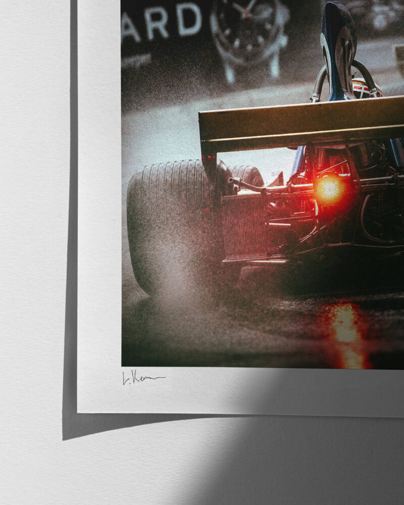 Classic Formula One in Monaco - Print Quality Close-up