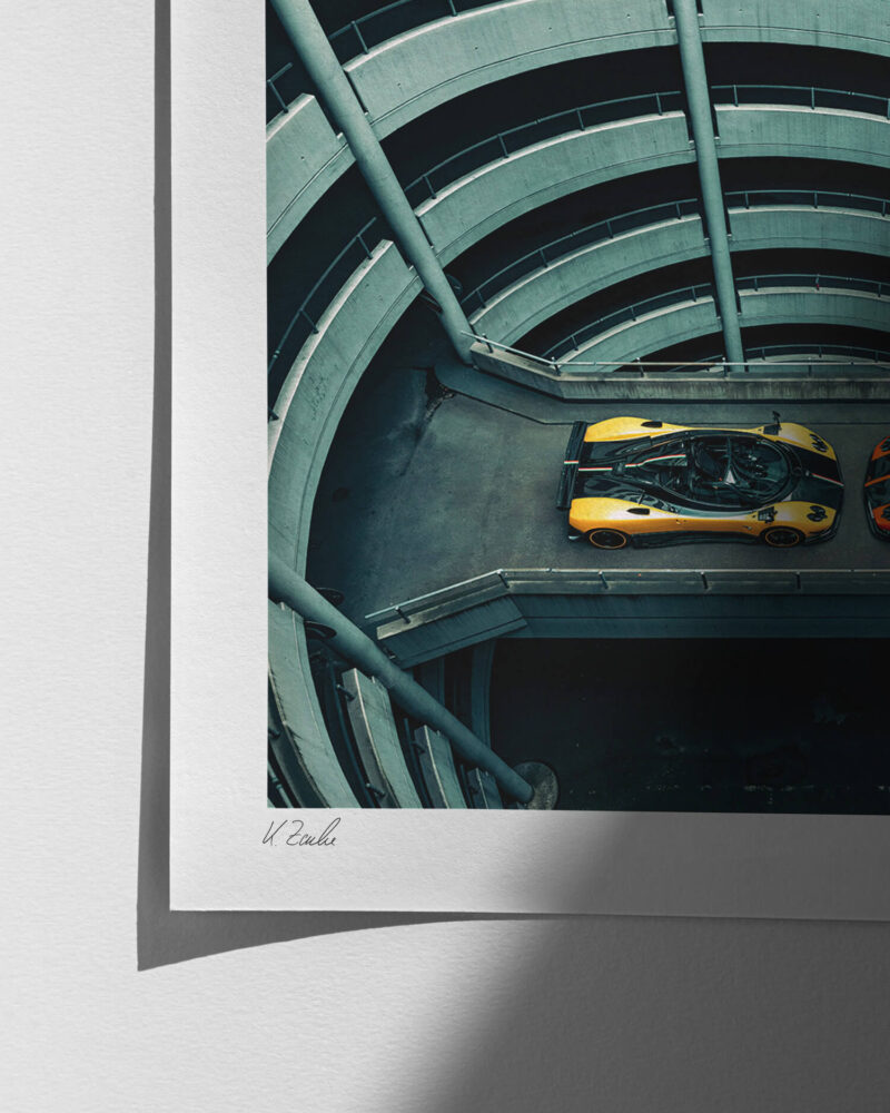 2009 Pagani Zonda Cinque - Print Quality Close-up