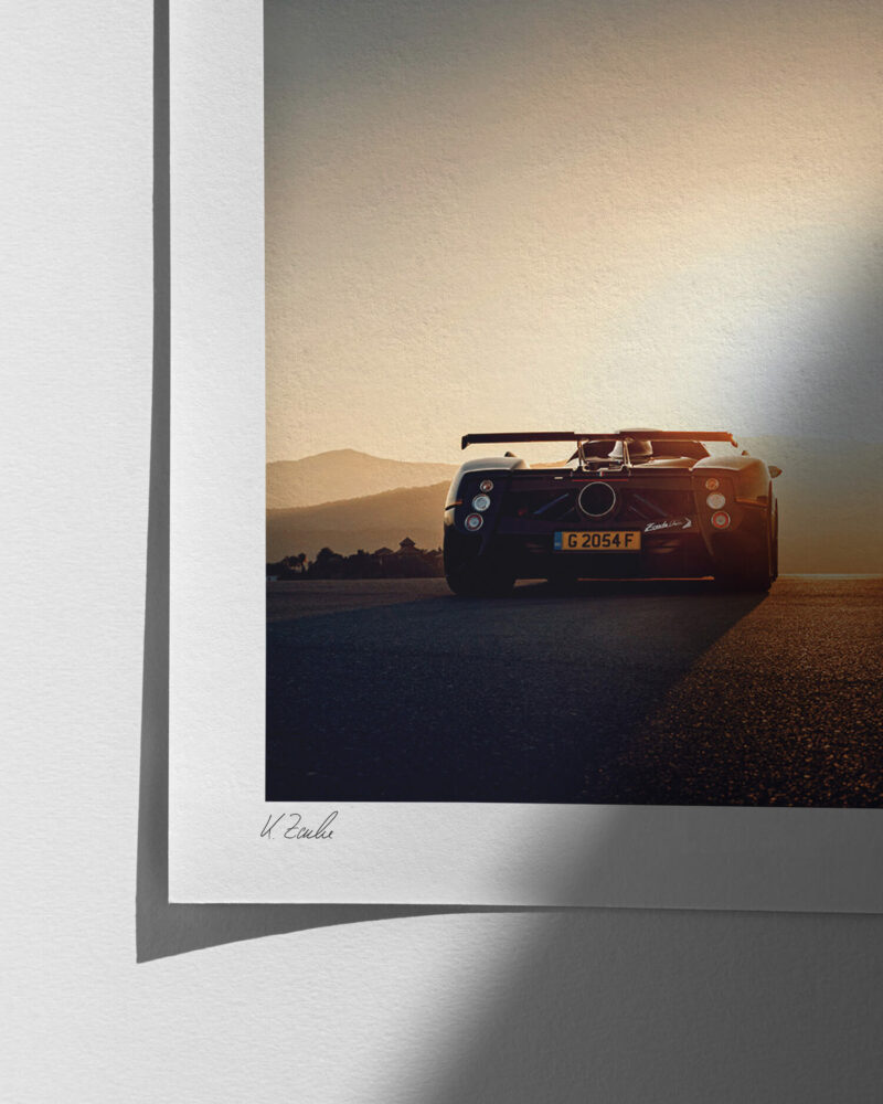 2018 Pagani Zonda Unica & Cinque - Print Quality Close-up