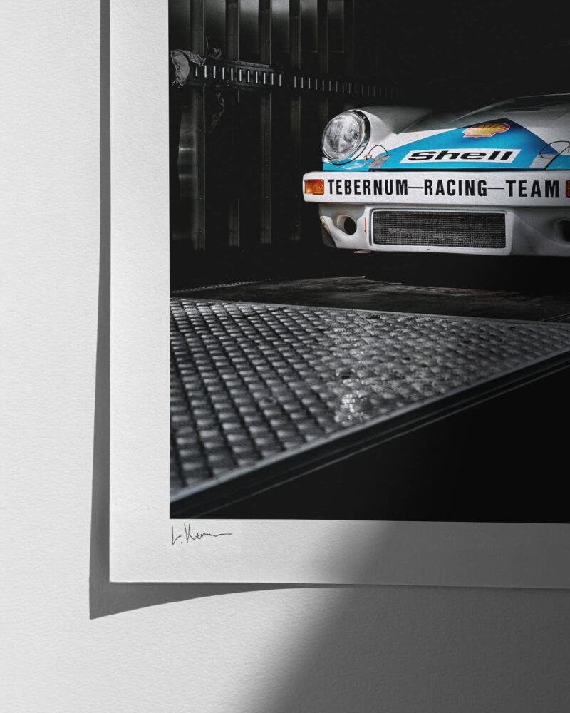 1975 Porsche 911 RSR - Print Quality Close-up