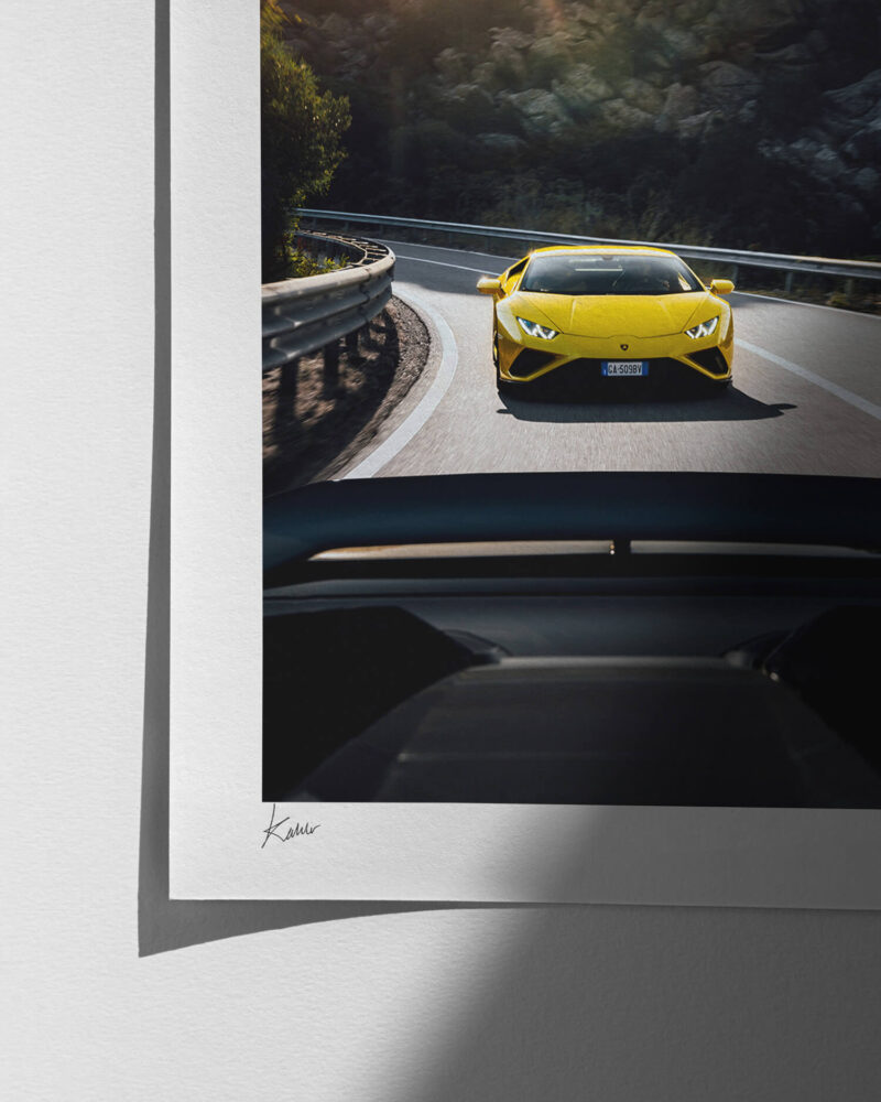 Lamborghini Huracán - Print Quality Close-up