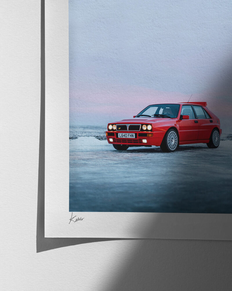 Lancia Delta HF Evo 2 - Print Quality Close-up