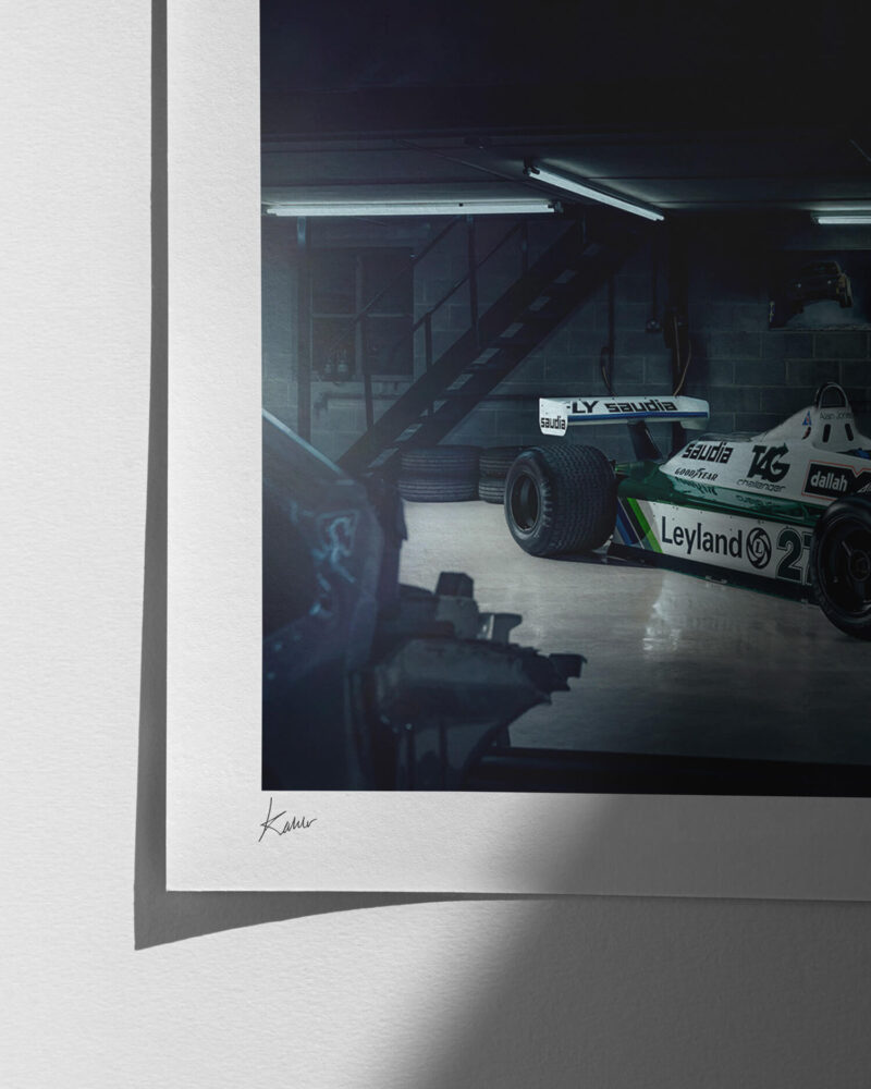 Williams FW07 - Print Quality Close-up
