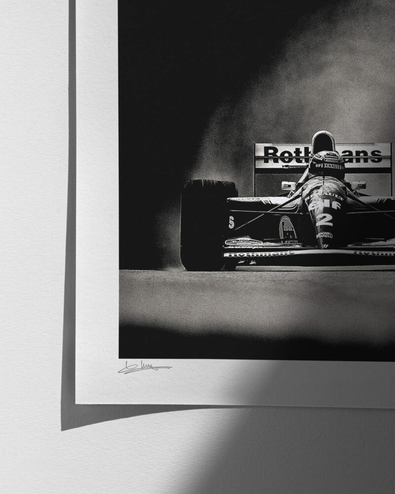 Ayrton Senna - Brazil - 1994 - Print Quality Close-up