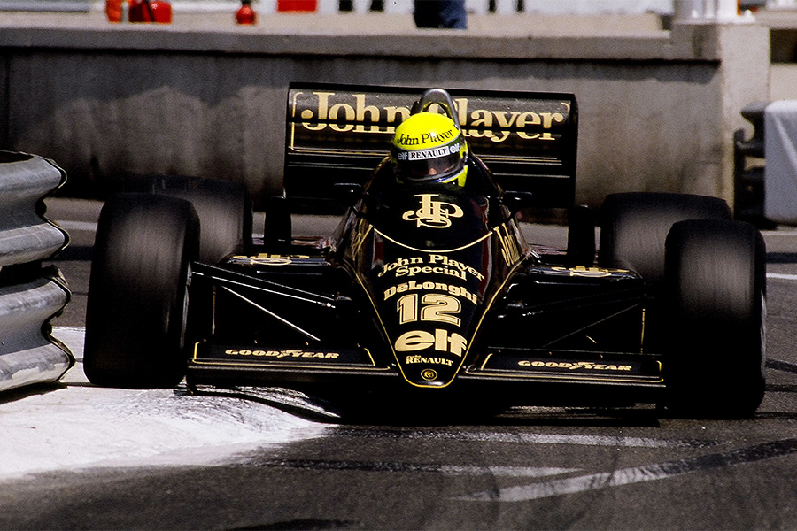 Ayrton Senna - Lotus - Monaco 1986 - Fine Art Photography by Dominique Leroy