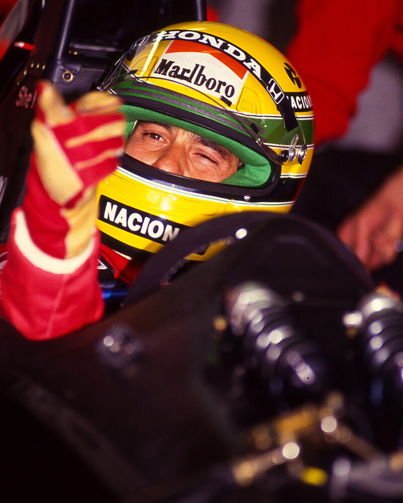 Ayrton Senna - McLaren - 1990 - Frame Detail