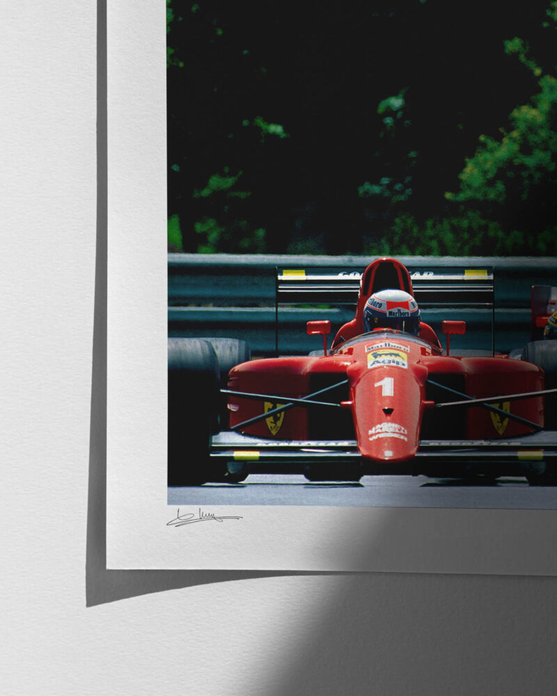Prost + Senna - Canada - 1990 - Print Quality Close-up