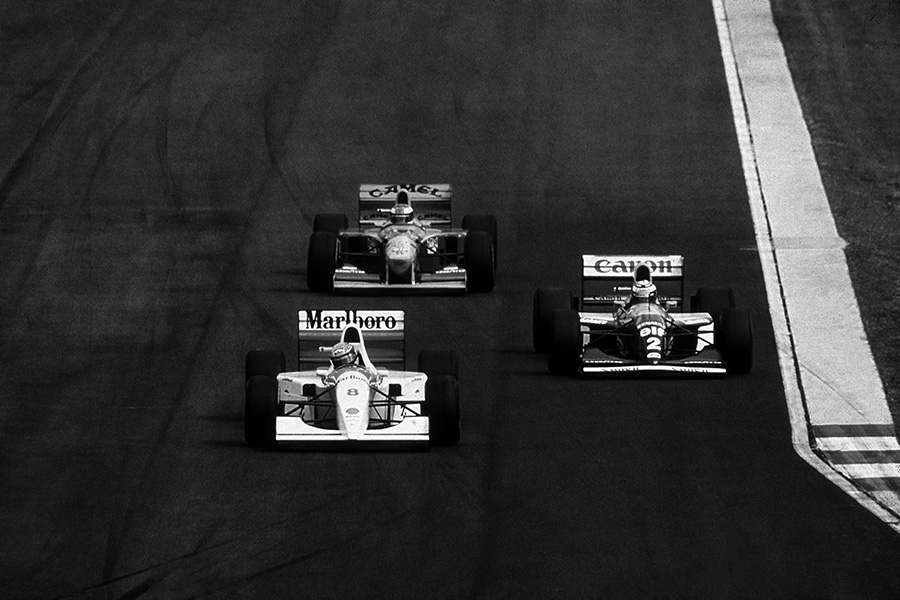 Senna + Prost + Schumacher - 1993 - Fine Art Photography by Dominique Leroy