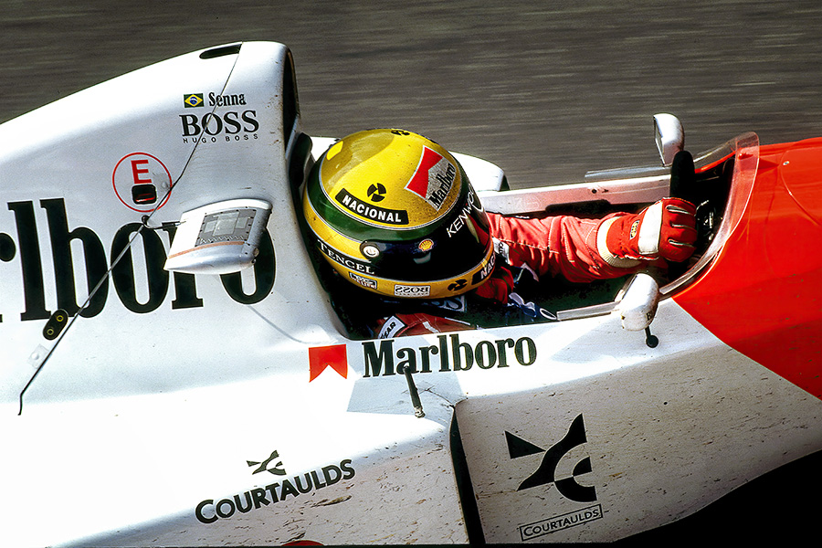 Ayrton Senna - McLaren - Fine Art Photography by Dominique Leroy
