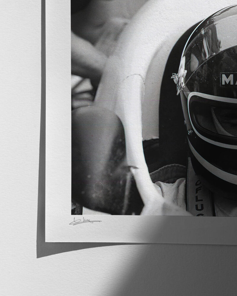 Jacky Ickx – Le Mans – 1977 - Print Quality Close-up