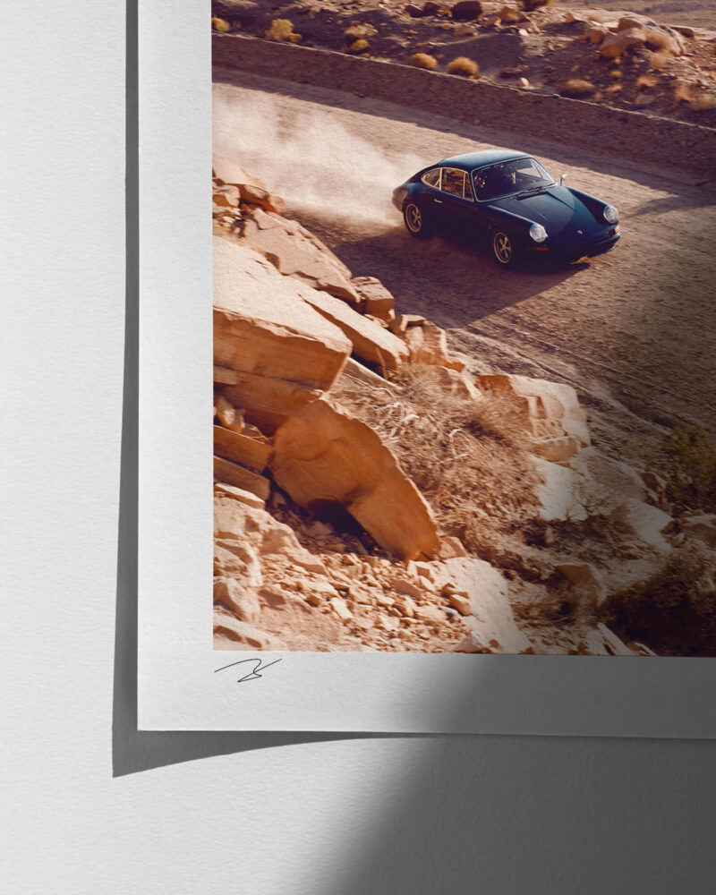 Moki Dugway - Print Quality Close-up