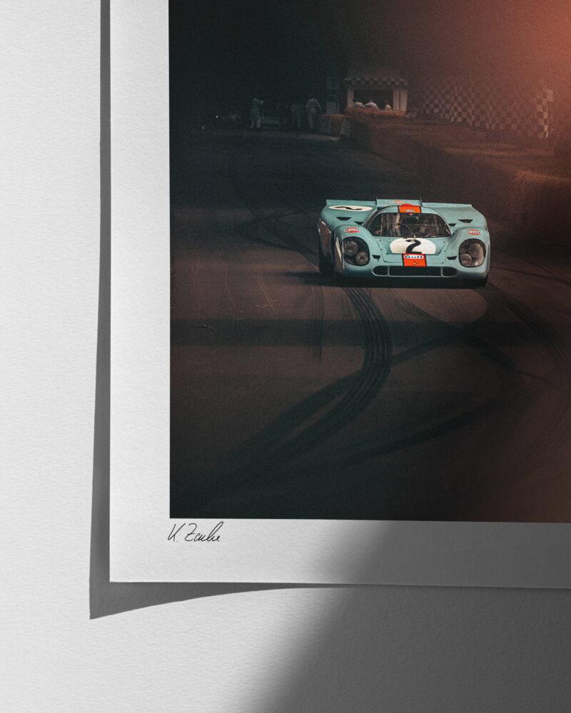 1970 Porsche 917K - Print Quality Close-up