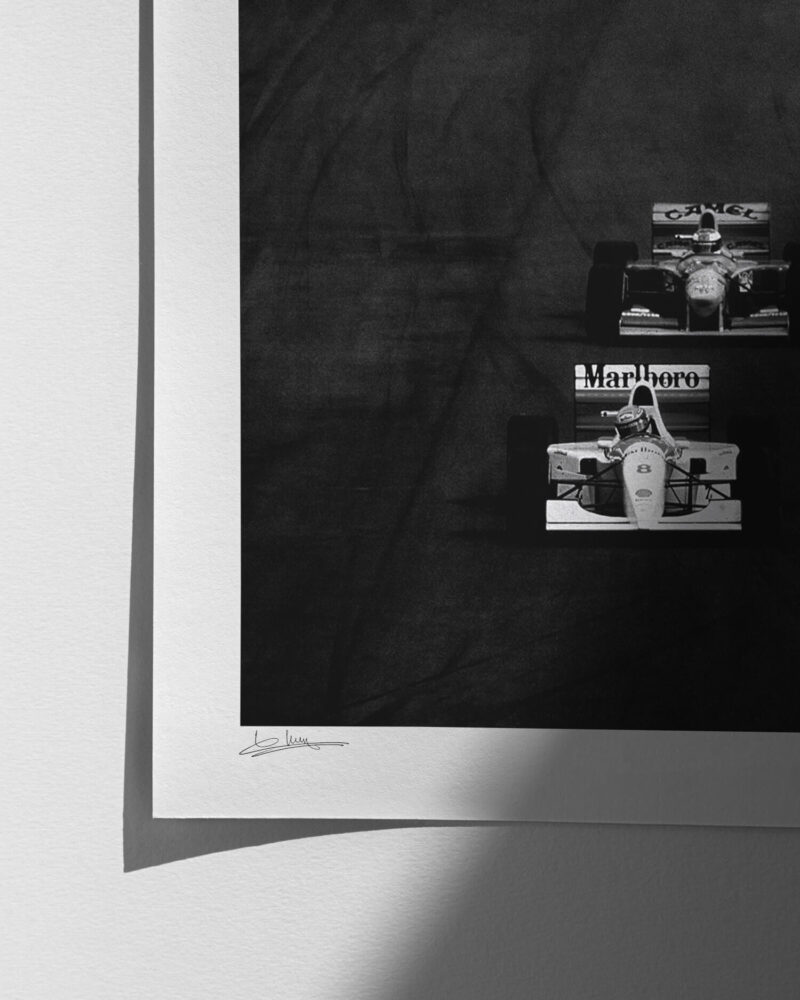 Senna + Prost + Schumacher - 1993 - Print Quality Close-up