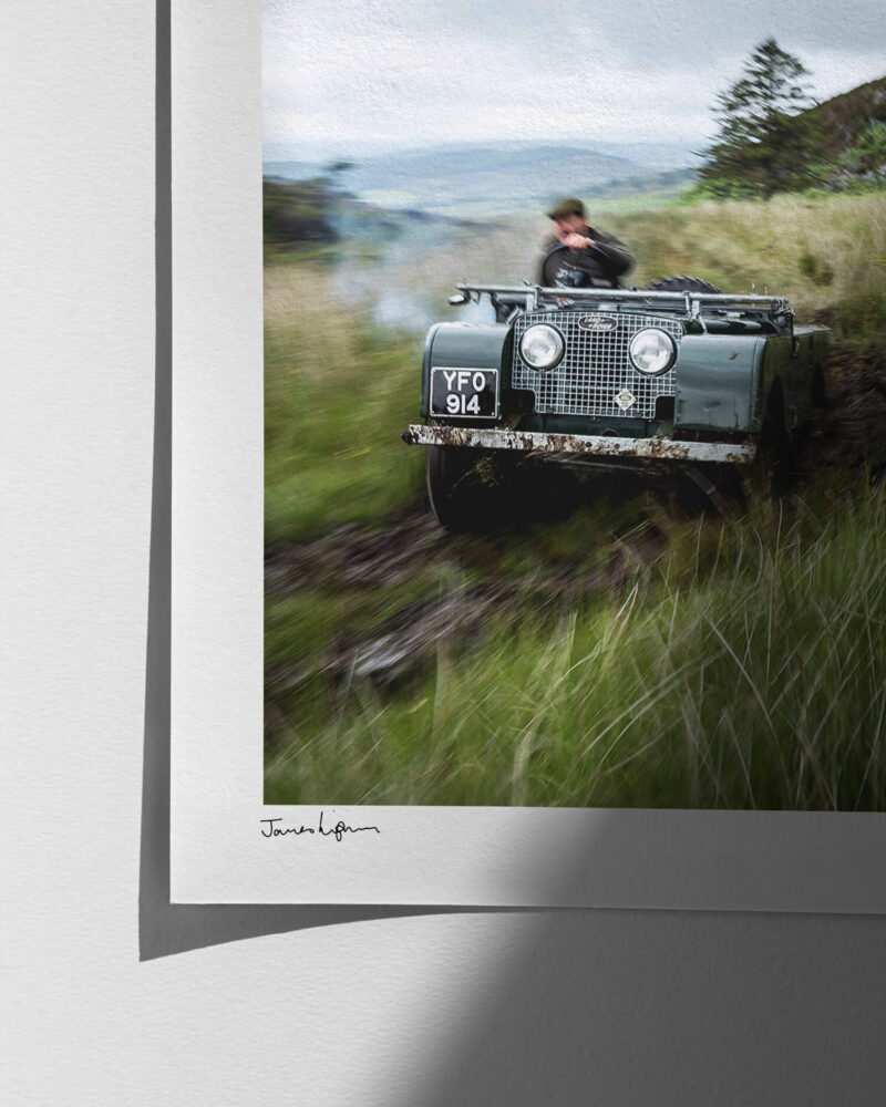 1948 Land Rover Series I - Print Quality Close-up