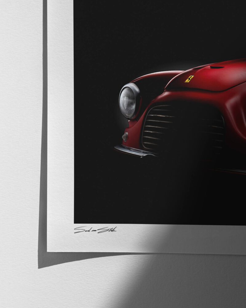 1949 Ferrari 166 Inter - Print Quality Close-up