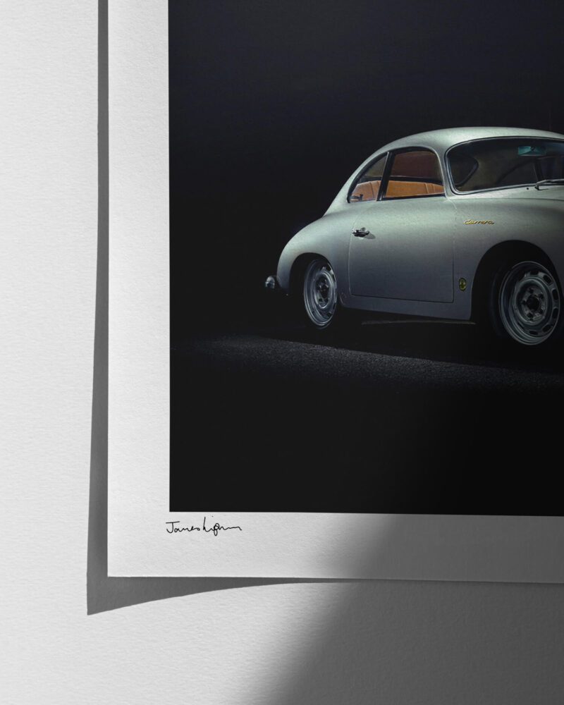 1956 Porsche 356A Carrera - Print Quality Close-up