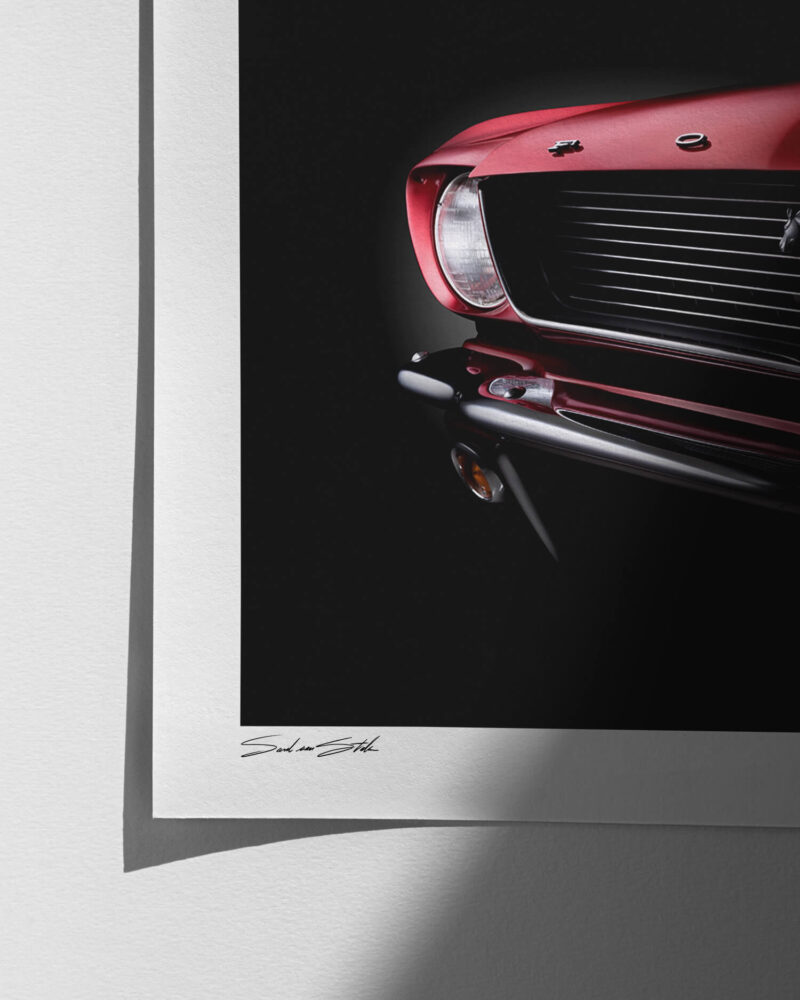 1966 Ford Mustang - Print Quality Close-up