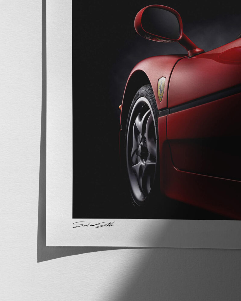 1995 Ferrari F50 - Print Quality Close-up