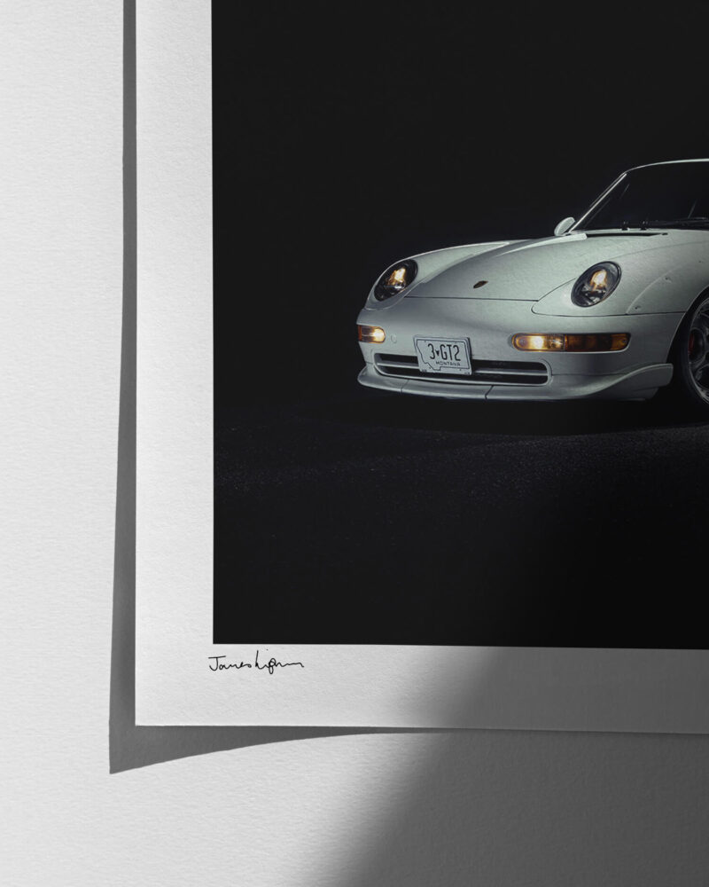 1995 Porsche 993 GT2 - Print Quality Close-up