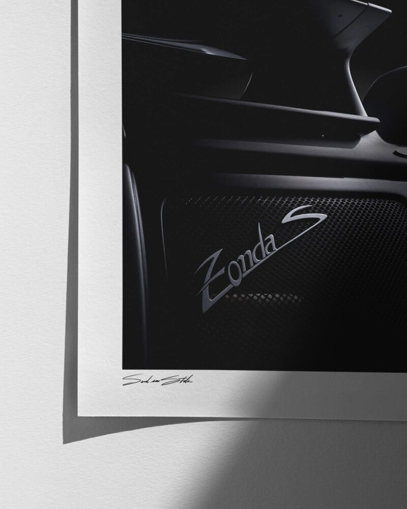 2000 Pagani Zonda S - Print Quality Close-up