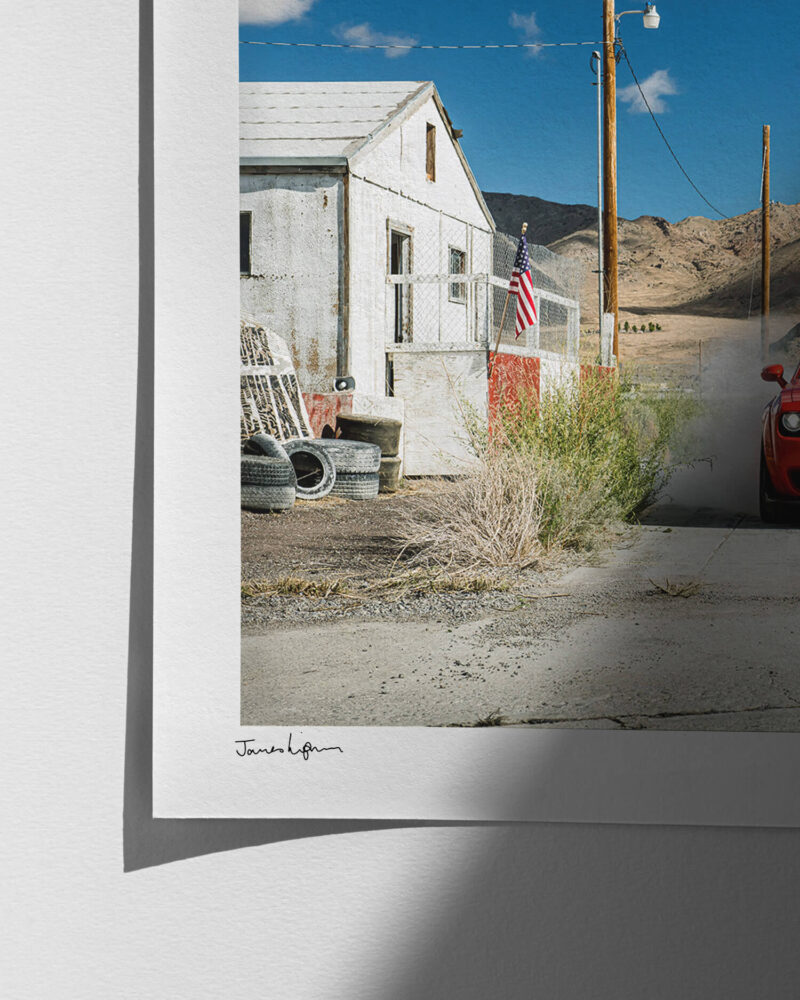 2020 Dodge Challenger Hellcat - Print Quality Close-up