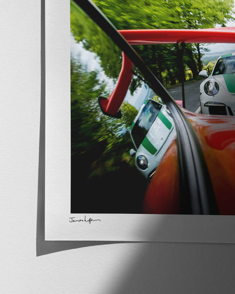 2017 Porsche 911 R + GT3 RS - Print Quality Close-up