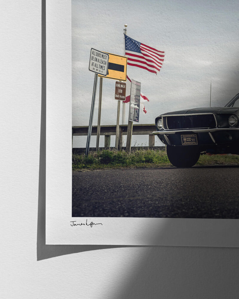 1968 Ford Mustang 390GT "Bullitt" - Print Quality Close-up
