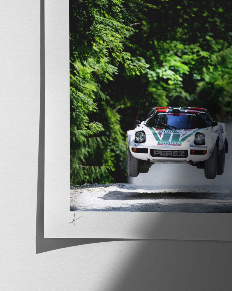 1973 Lancia Stratos - Print Quality Close-up