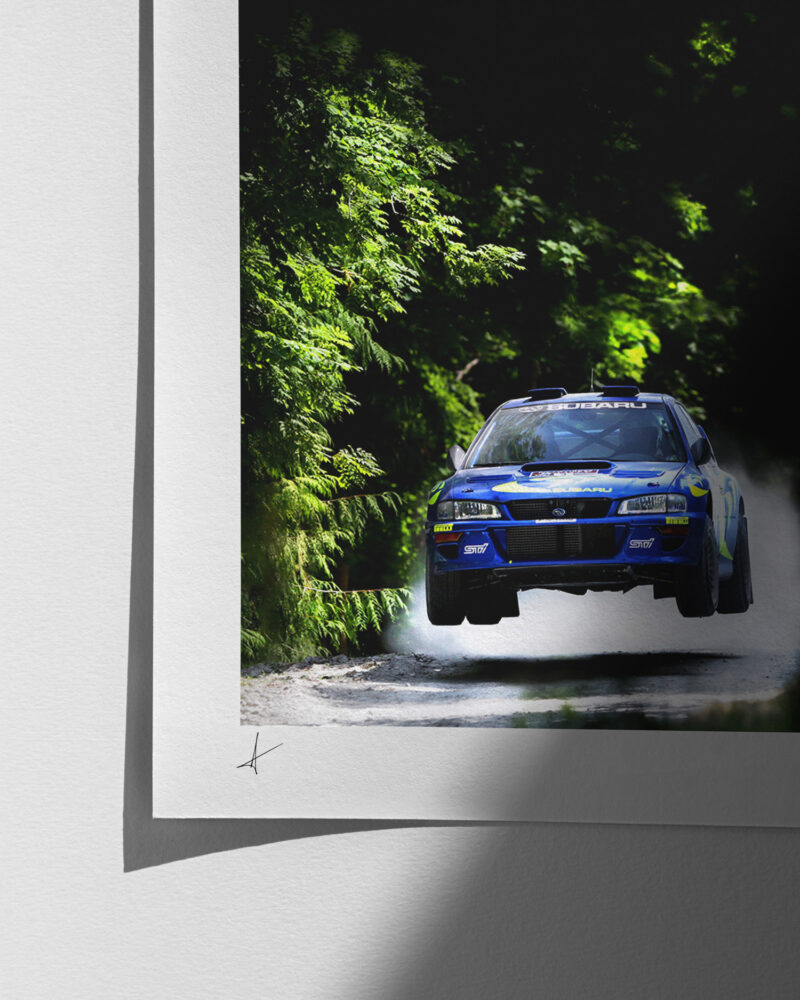 1998 Subaru Impreza WRC - Print Quality Close-up