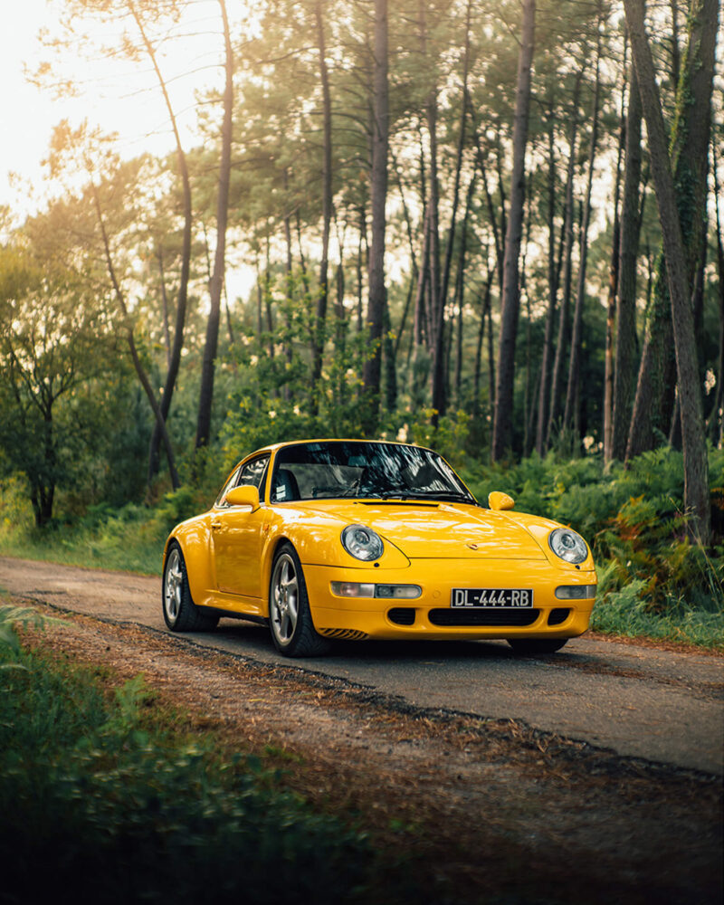 1997 Porsche 993 4S - Frame Detail