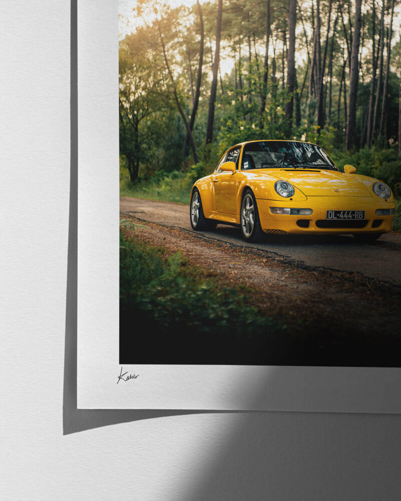 1997 Porsche 993 4S - Print Quality Close-up