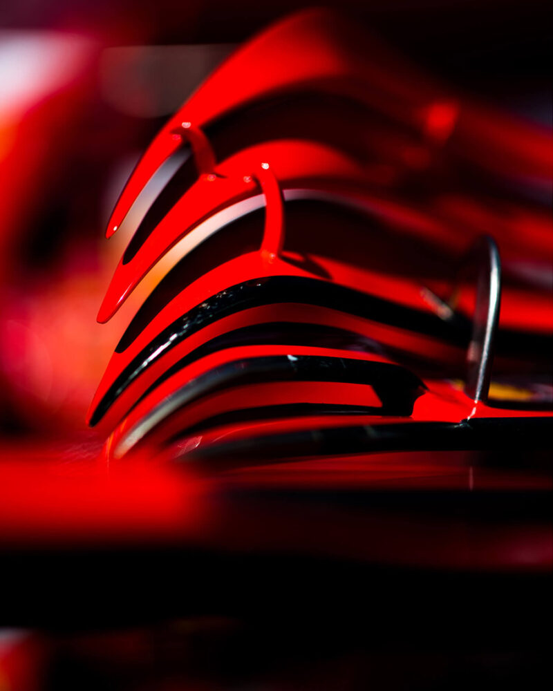 2018 Ferrari F1 - Aero - Frame Detail