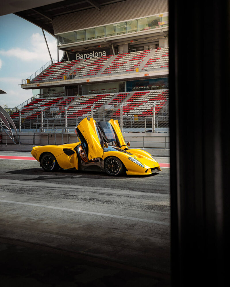 2021 De Tomaso P72 - Frame Detail