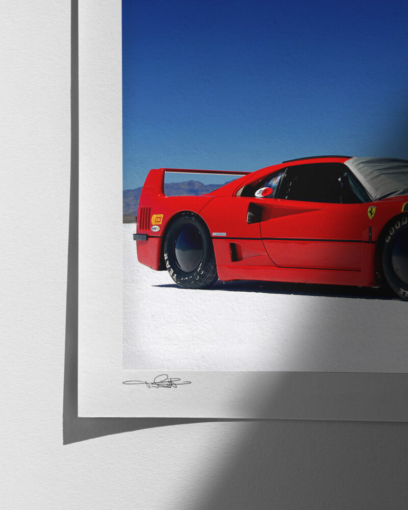 Chasing Speed - Print Quality Close-up