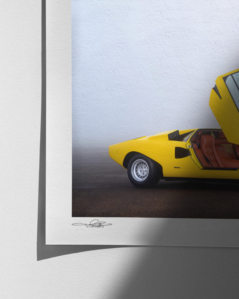 Yellow Periscopio - Print Quality Close-up