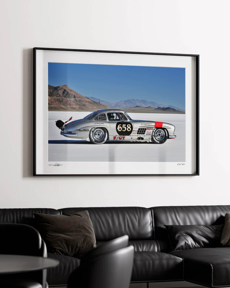 The Gullwing At Bonneville - Gallery View 5