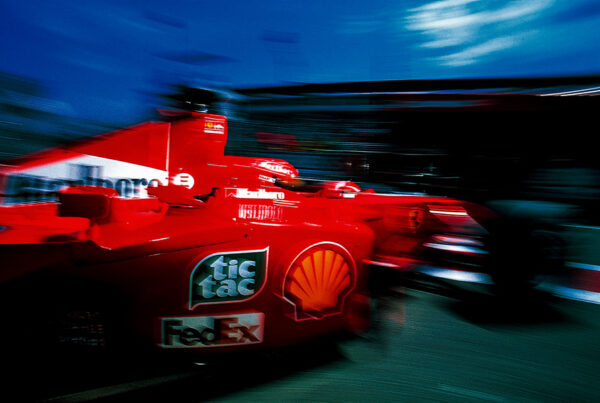 Red Blur - Fine Art Photography by Dominique Leroy