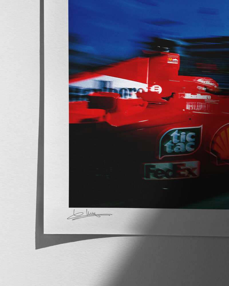Red Blur - Print Quality Close-up