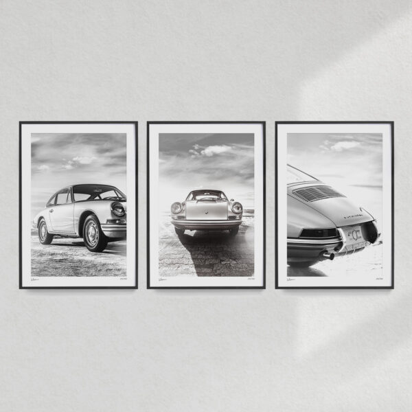Set of 3 - 1965 Porsche 911 - Fine Art Photography by Loïc Kernen