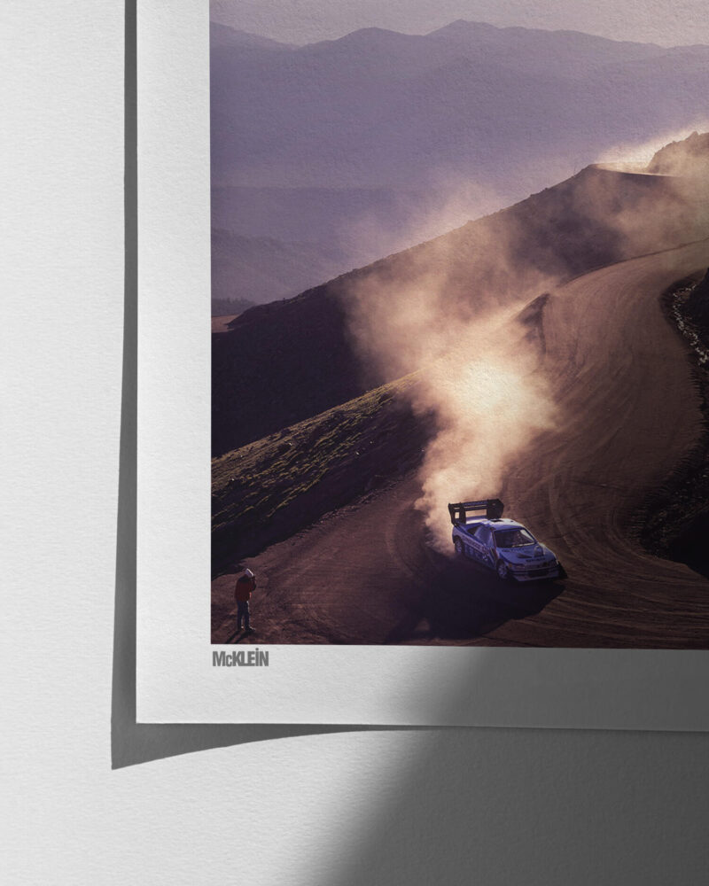 1988, Pikes Peak, Ari Vatanen, Peugeot 405 T16 - Print Quality Close-up