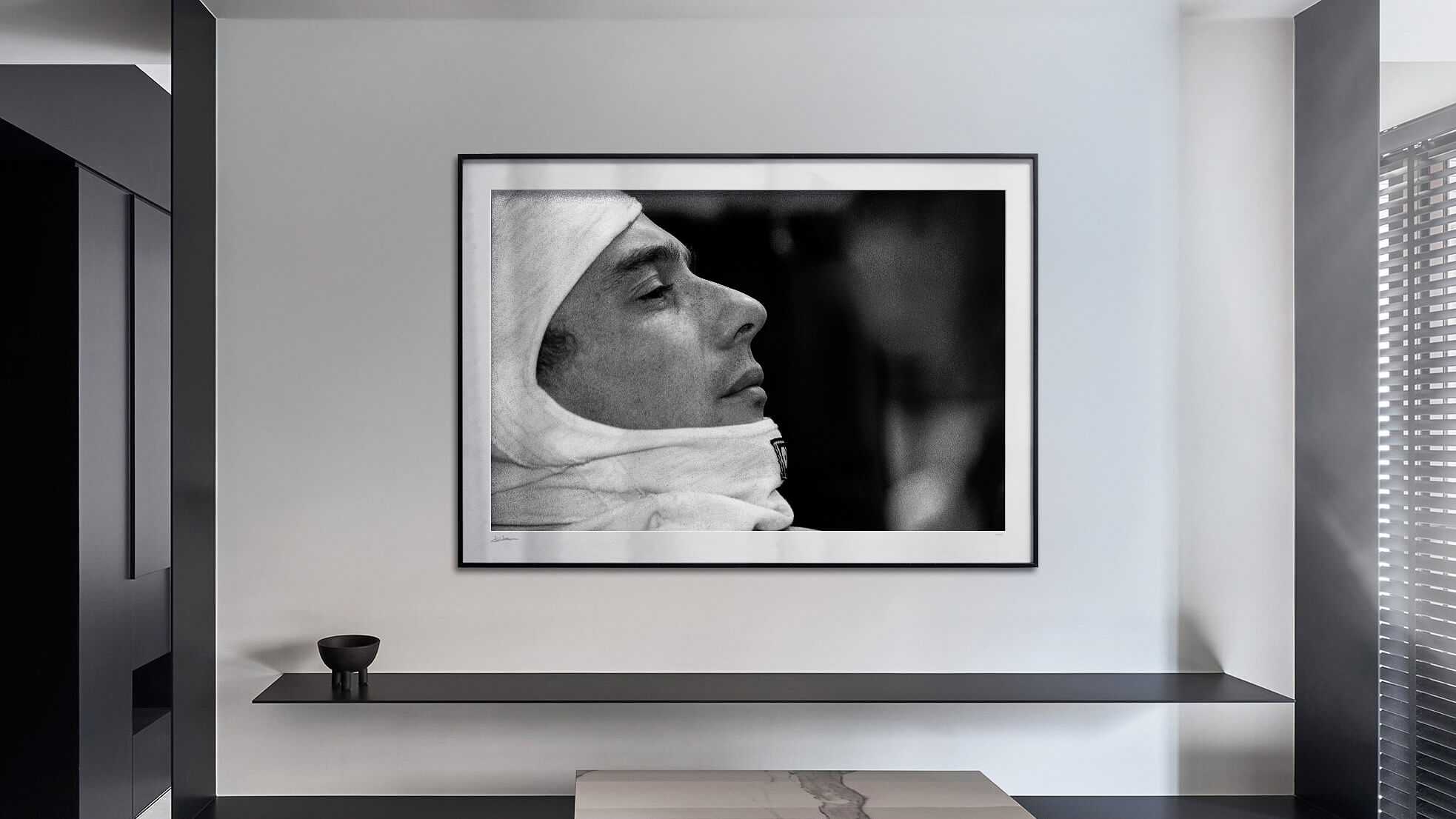 Ayrton Senna - Imola - 1994 • Photographie d'Art, Encadrée • WheelsOnWalls Gallery