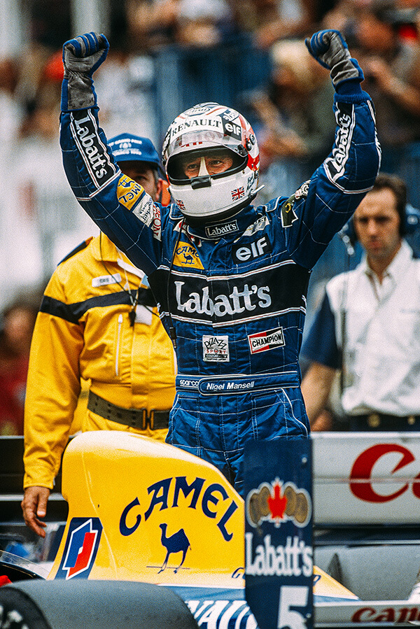 NIGEL MANSELL, 1992