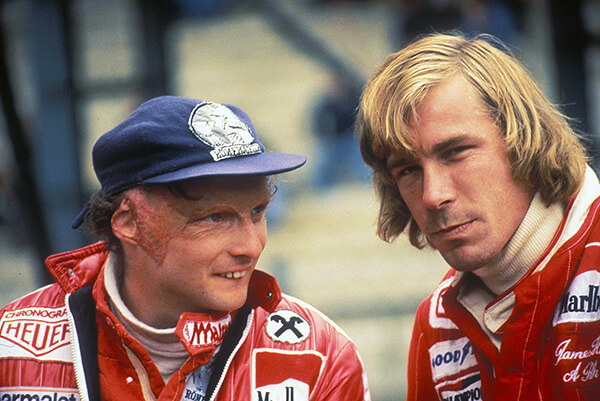 NIKI LAUDA & JAMES HUNT – 1976