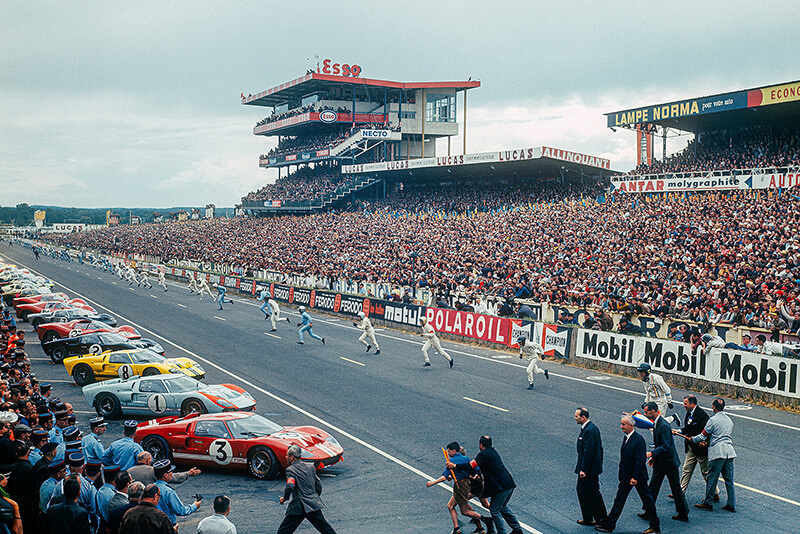 START OF LE MANS 24H - 1966