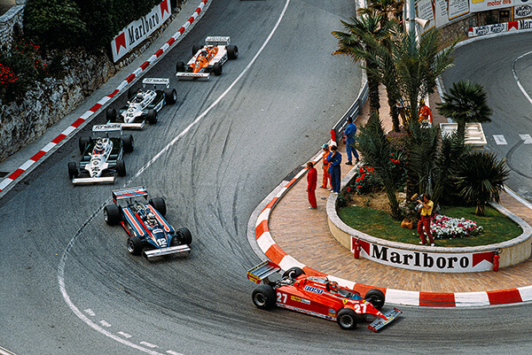 VILLENEUVE DOWN THE LOEWS, MONACO GP – 1981